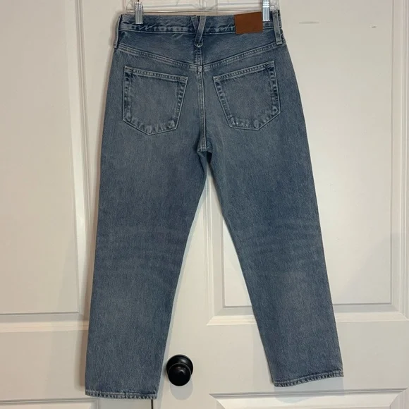 J. Crew Slouchy Boyfriend Jean Cotton Straight Leg Ankle 25P - Picture 5 of 13